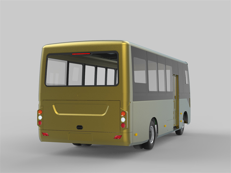 7米长中巴（中型巴士）-黄色  7  Meters  Medium  Bus - Yellow